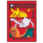 Pokemon Fleecedecke Schmusedecke Kuscheldecke 100 x 140 cm