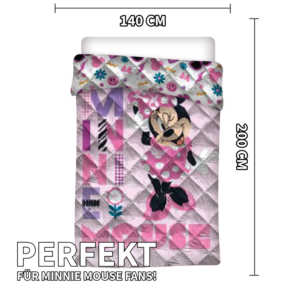 Minnie Mouse Quilted Duvet Blanket 140 x 200 cm