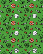 Minecraft Fluffy Blanket/Cuddle Blanket 110 x 150 cm