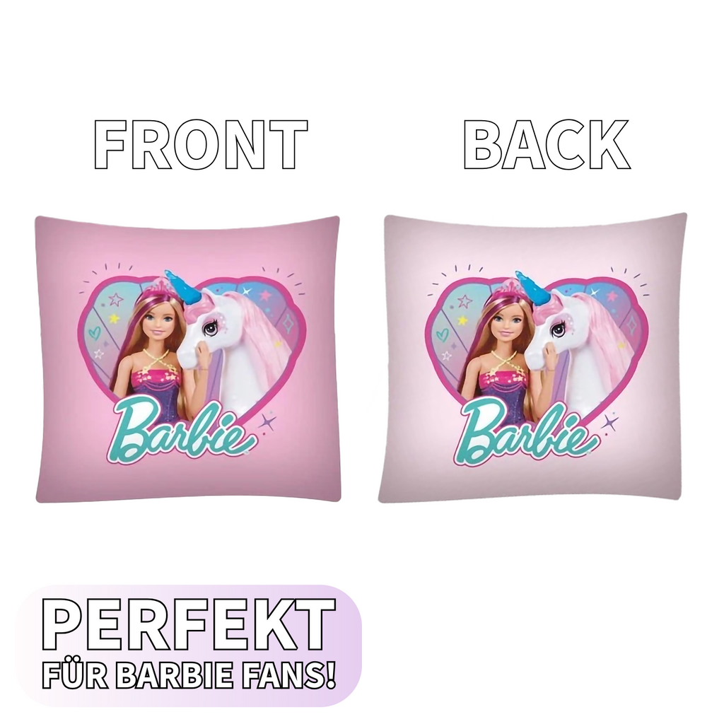 Barbie Baby Bettwäsche Wendebettwäsche rosa 100 x 135 cm