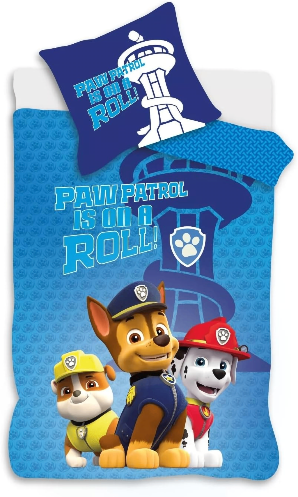 Paw Patrol Baby Bettwäsche 100x135 cm / 40x60 cm 100% Baumwolle