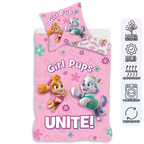 Baby bedding set Paw Patrol pink 100 x 135 and 40 x 60 cm