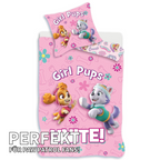 Baby bedding set Paw Patrol pink 100 x 135 and 40 x 60 cm