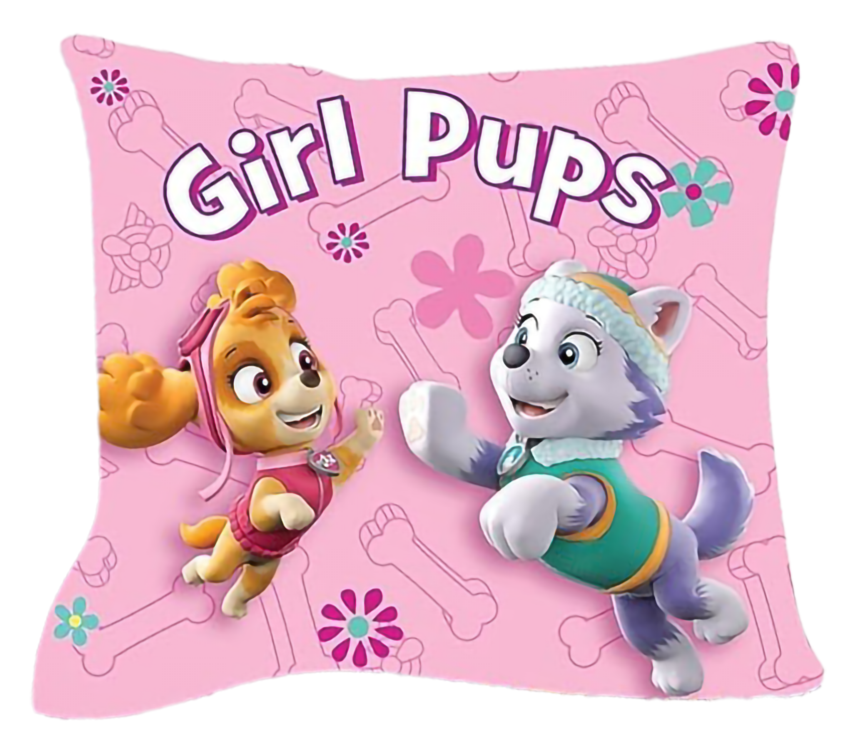 Baby bedding set Paw Patrol pink 100 x 135 and 40 x 60 cm