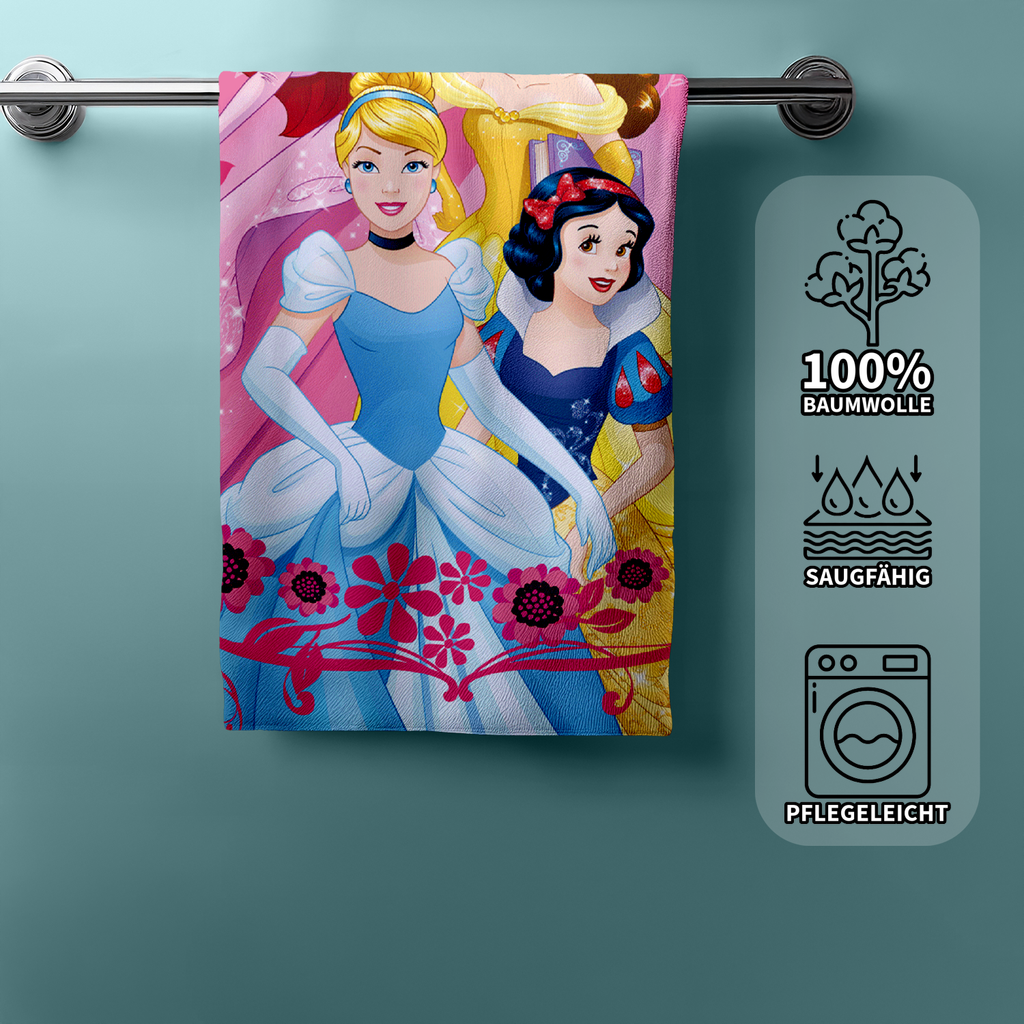 Disney Princess Duschtuch Strandtuch Badetuch 70 x 140 cm