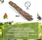 Korksitzstange 30cm für Vögel zum Knabbern und Spielen