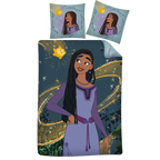 Disney Wish Asha Wende Bettwäsche 2tlg 135 x 200 cm 100% Baumwolle