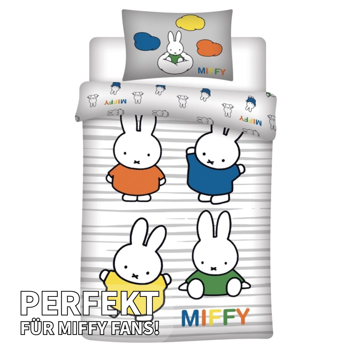 Miffy Bedding Baby Bedding 100 x 135 cm