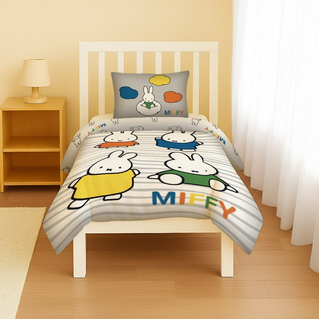 Miffy Bettwäsche Babybettwäsche 100 x 135 cm