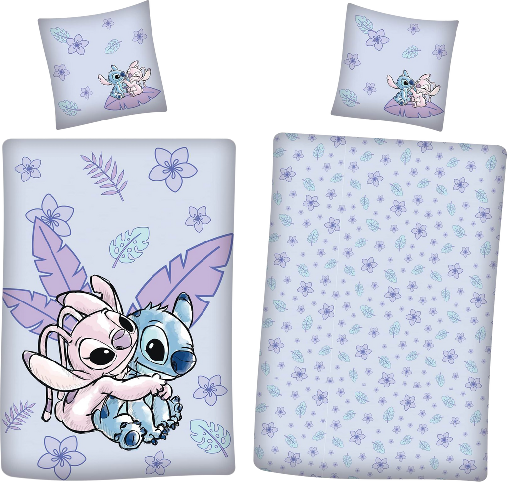 Disney Lilo und Stitch Wende Bettwäsche 2tlg 135 x 200 cm
