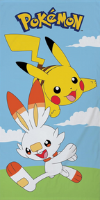 POKEMON PIKACHU Duschtuch Strandtuch Badetuch 70 x 140 cm