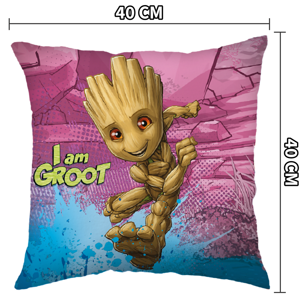 Marvel Groot Kuschelkissen Dekokissen 40 x 40 cm