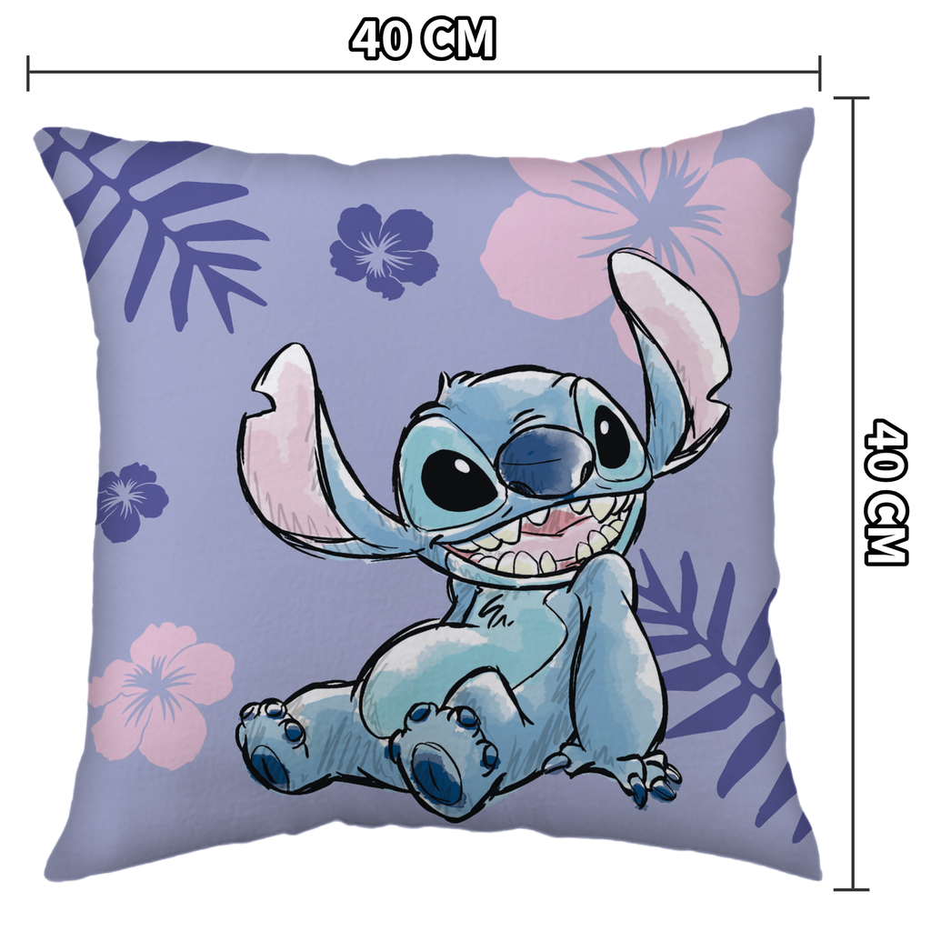Lilo und Stitch Kuschelkissen Dekokissen 40 x 40 cm