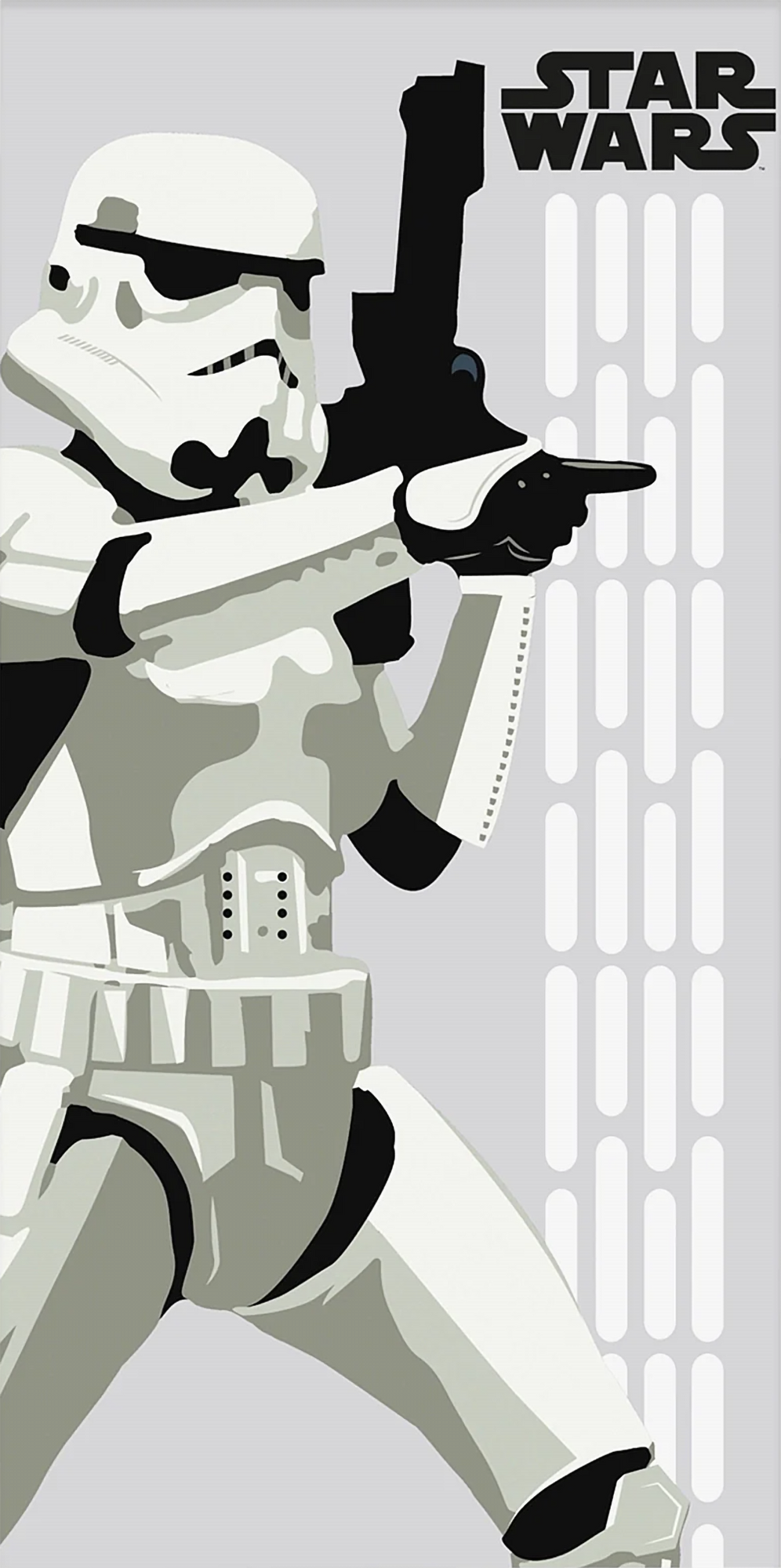 Star Wars Stormtrooper Duschtuch Badetuch  60 x 120 cm