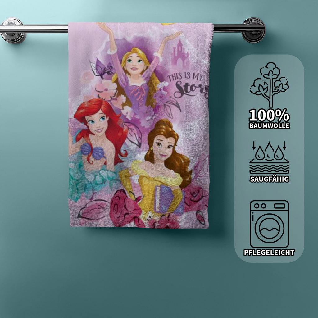 Disney Princess Duschtuch Badetuch  60 x 120 cm