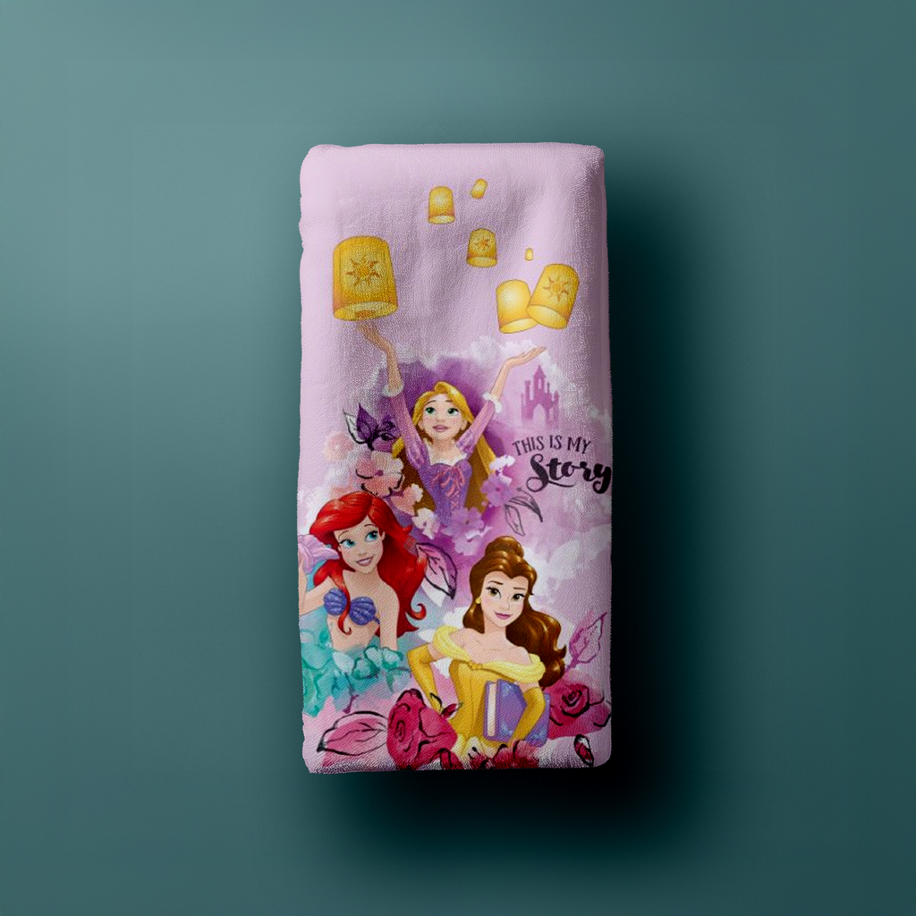 Disney Princess Duschtuch Badetuch  60 x 120 cm