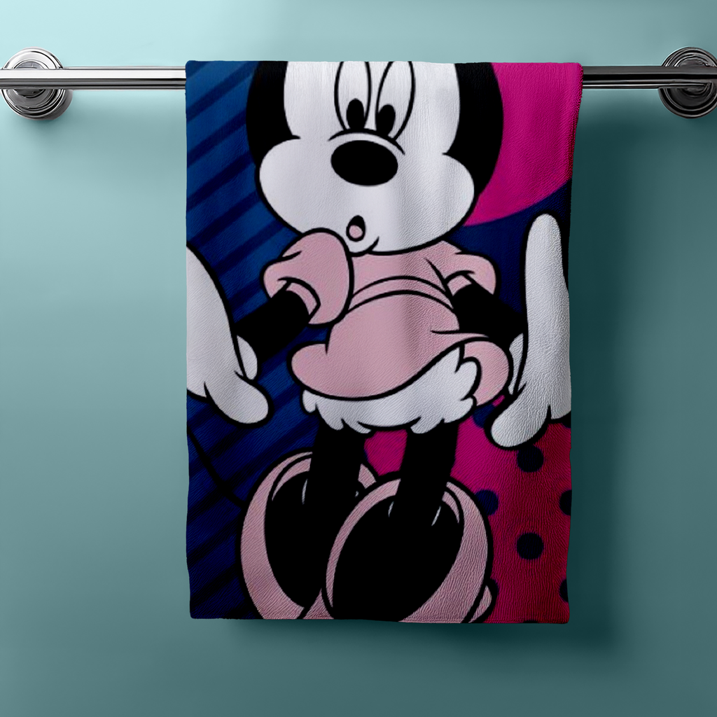 Minnie Mouse shower towel/bath towel 60 x 120 cm