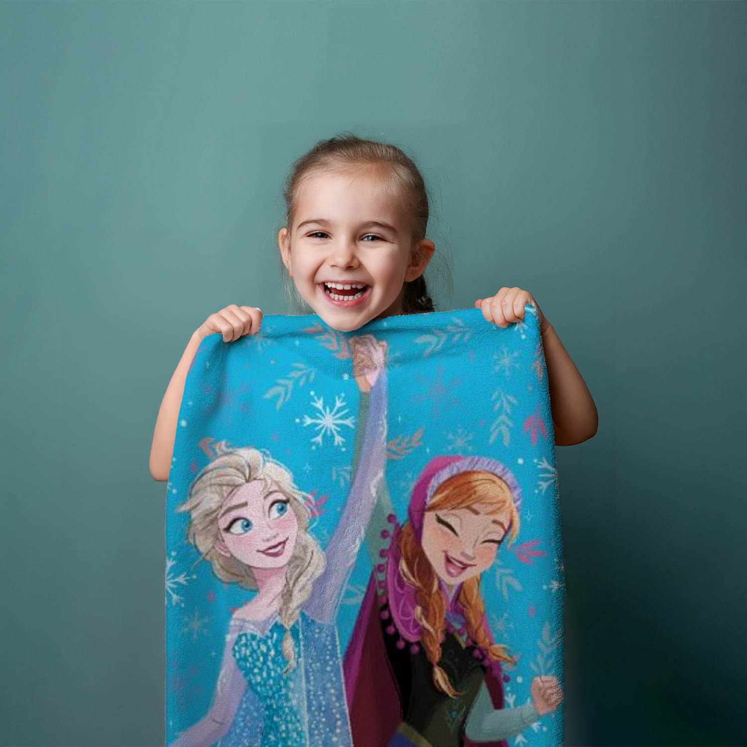 Disney Frozen Anna Elsa Duschtuch Badetuch 60 x 120 cm
