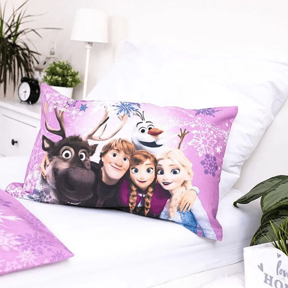Disney Frozen 2 Anna Elsa Olaf Baby Bettwäsche 100 x 135 cm