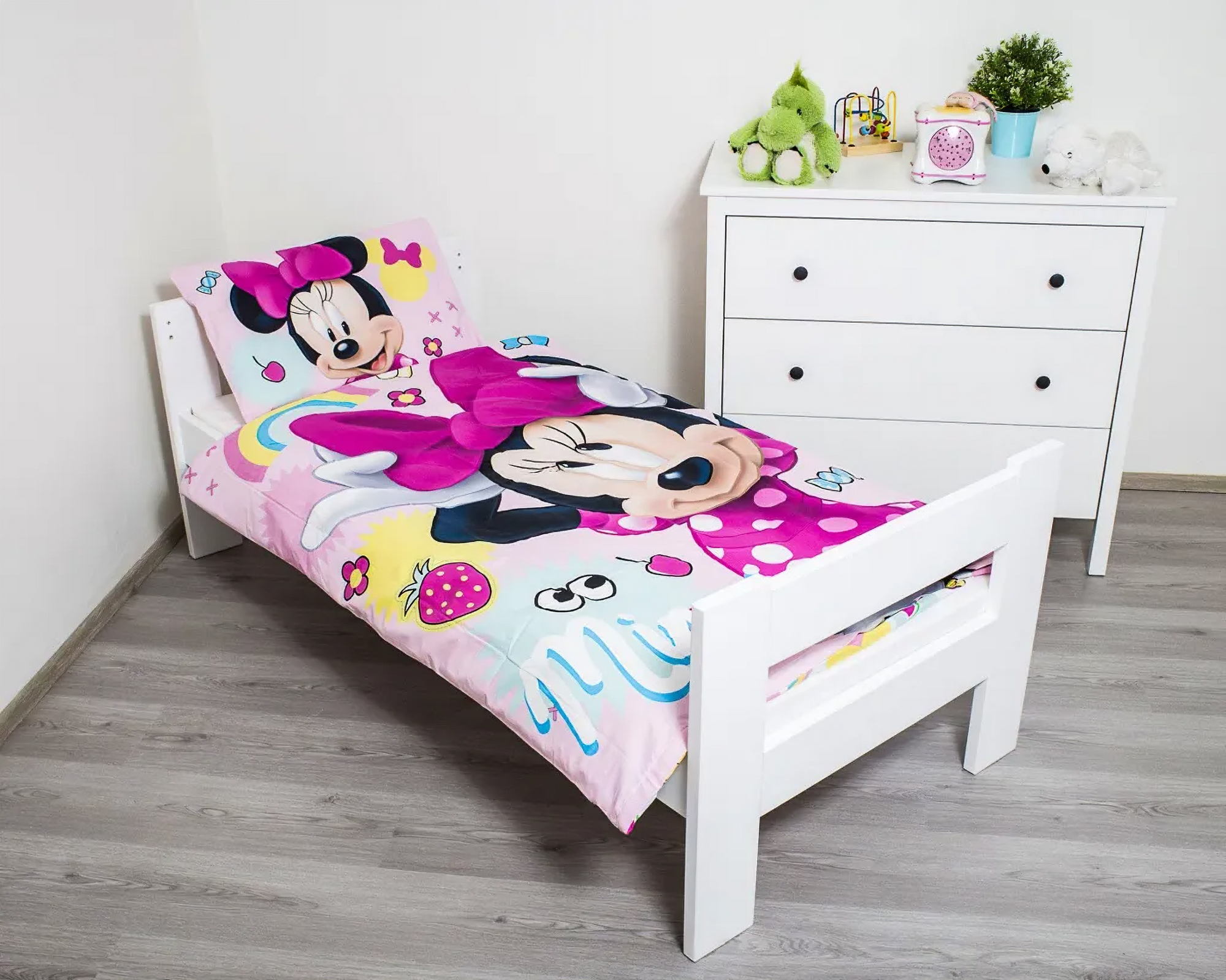 Minnie Mouse Baby Bettwäsche 100 x 135 cm