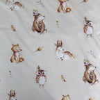 Waldtiere Baby Bettwäsche-Set 100 x 135 cm