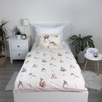Waldtiere Baby Bettwäsche-Set 100 x 135 cm