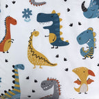 Dino World Baby Bettwäsche-Set 100 x 135 cm