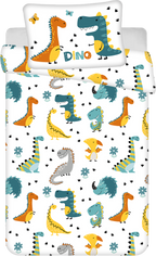 Dino World Baby Bettwäsche-Set 100 x 135 cm