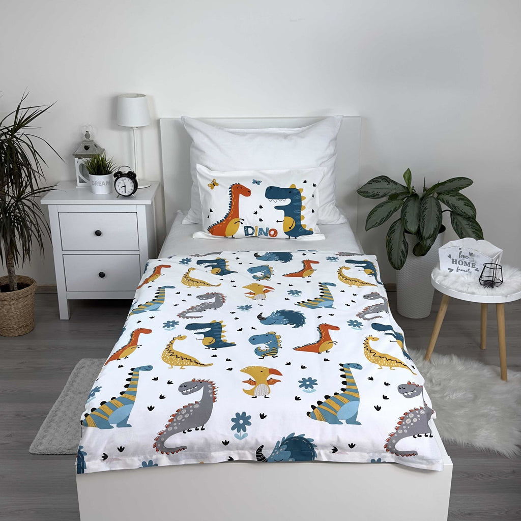 Dino World Baby Bettwäsche-Set 100 x 135 cm