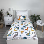 Dino World Baby Bettwäsche-Set 100 x 135 cm