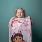 Gabby's Dollhouse Duschtuch Strandtuch Badetuch 70 x 140 cm