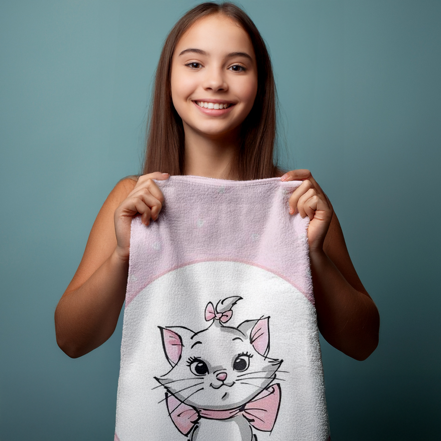 Disney Aristocats Marie Duschtuch Badetuch Strandtuch 70 x 140cm