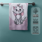 Disney Aristocats Marie Duschtuch Badetuch Strandtuch 70 x 140cm