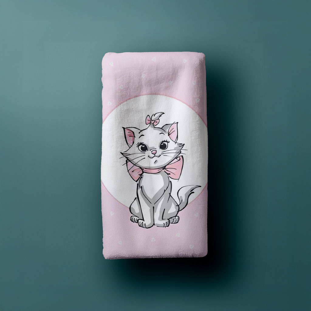 Disney Aristocats Marie Duschtuch Badetuch Strandtuch 70 x 140cm