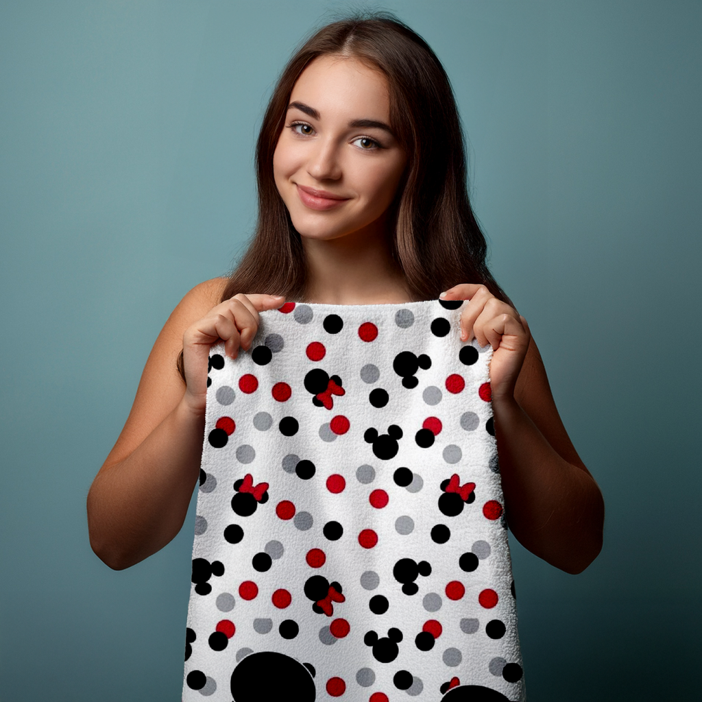 Minnie Mickey Duschtuch Strandtuch Badetuch 70 x 140 cm
