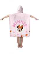 Minnie Mouse Badeponcho Poncho mit Kapuze 60 x 120 cm