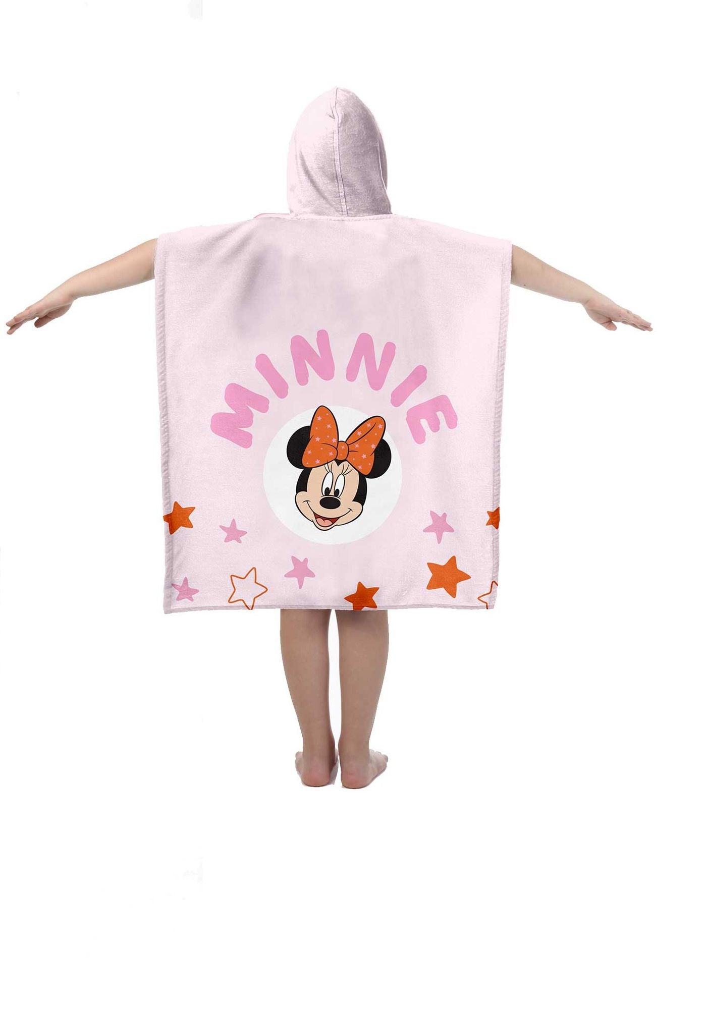 Minnie Mouse Badeponcho Poncho mit Kapuze 60 x 120 cm