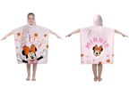 Minnie Mouse Badeponcho Poncho mit Kapuze 60 x 120 cm