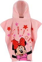Minnie Mouse Badeponcho Poncho mit Kapuze 60 x 120 cm