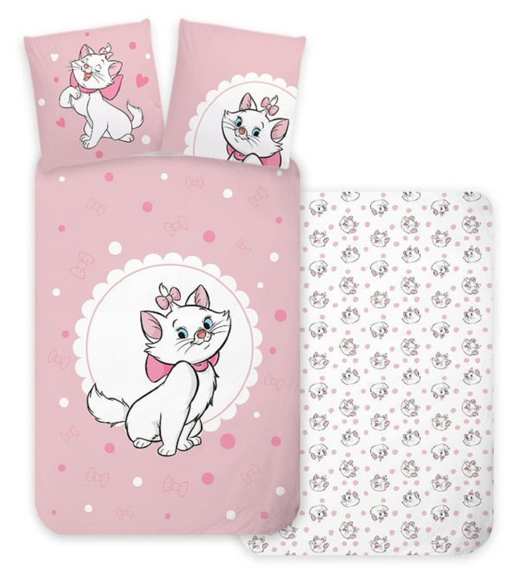 Disney Aristocats Bettwäsche Set  80 x 80 cm / 135 x 200 cm