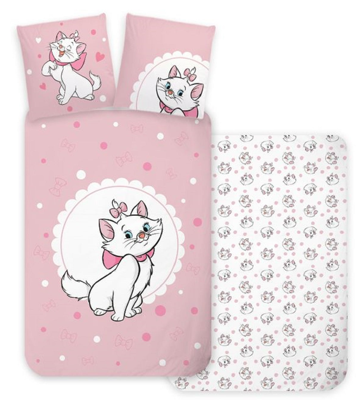Disney Aristocats Bettwäsche Set  80 x 80 cm / 135 x 200 cm
