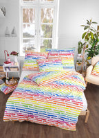 Renforce Bettwäsche Set 2 tlg. Elena 135 x 200 cm  80 x 80 cm
