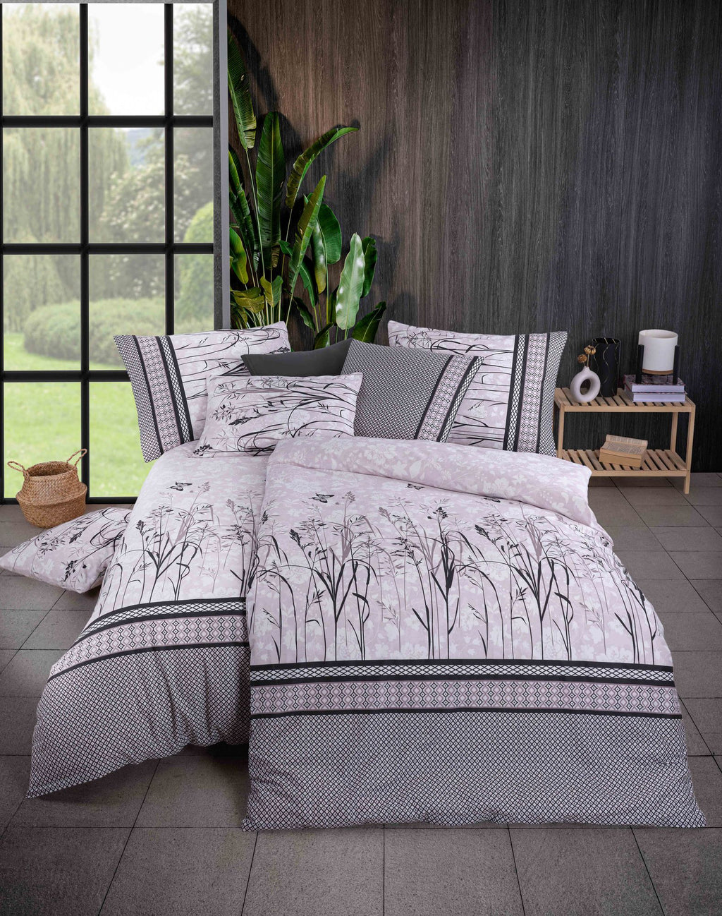 Renforce bed linen set 2 pieces. Tamara 135 x 200 cm 80 x 80 cm