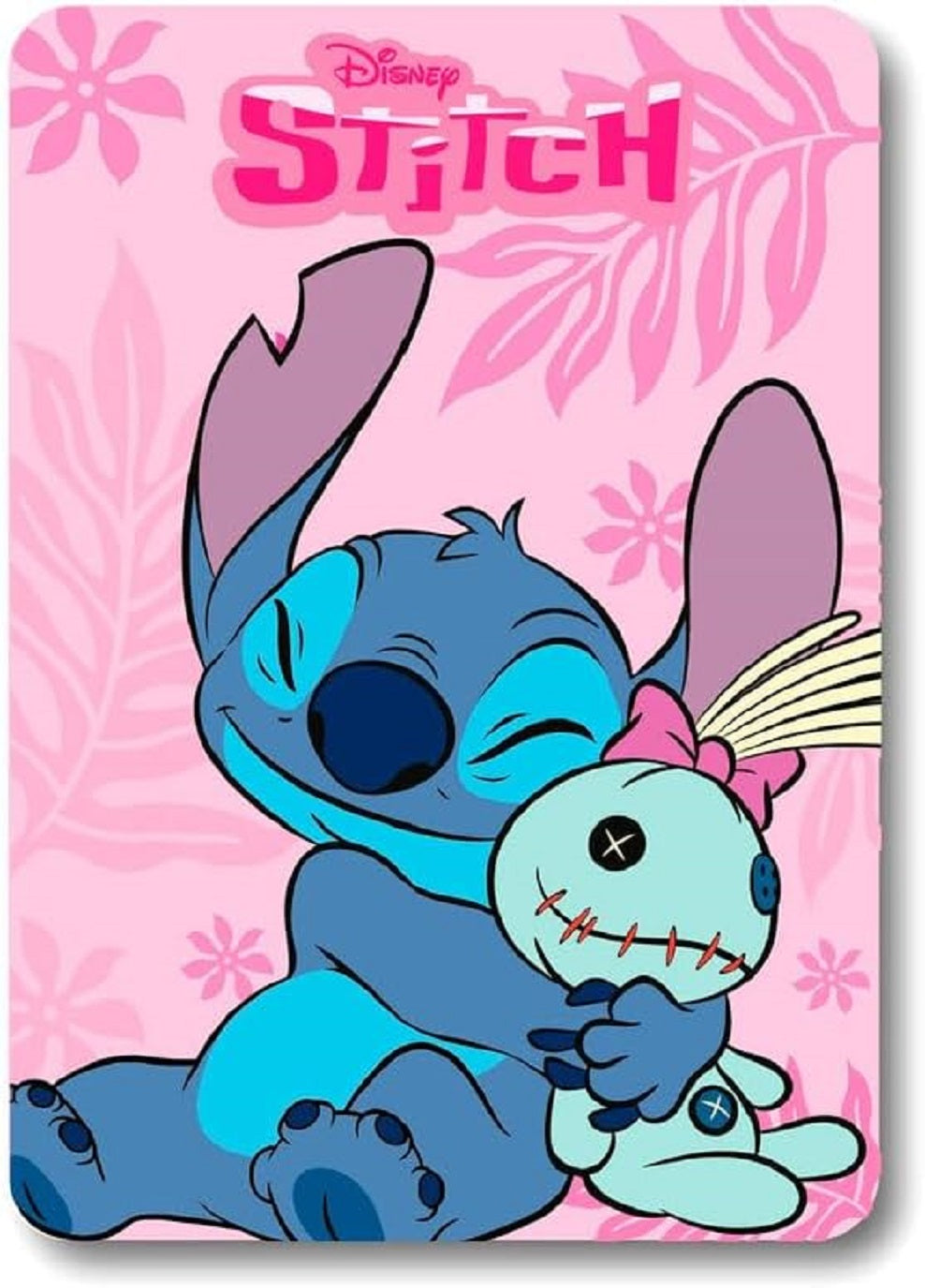 Lilo und Stitch Fleecedecke Kuscheldecke 100 x 140 cm