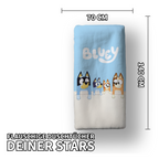 Bluey Duschtuch Strandtuch Badetuch 70 x 140 cm