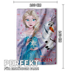 La Reine des Neiges Elsa et Olaf Couverture polaire douce 100 x 140 cm