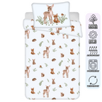 Parure de lit bébé Animaux de la forêt 100 x 135 cm