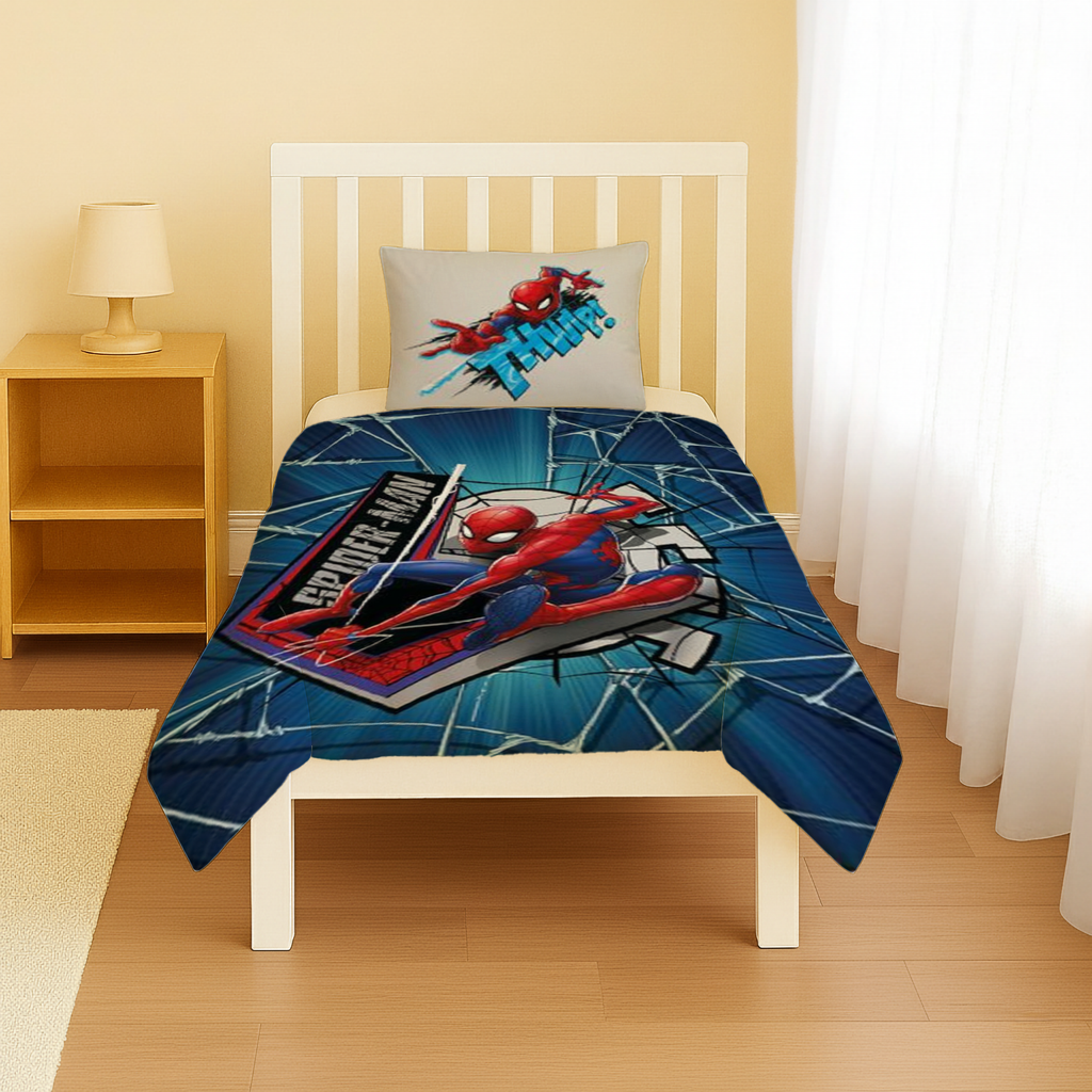 Kinderbettwäsche Spiderman Baby Bettwäsche 100 x 135 cm