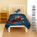 Kinderbettwäsche Spiderman Baby Bettwäsche 100 x 135 cm