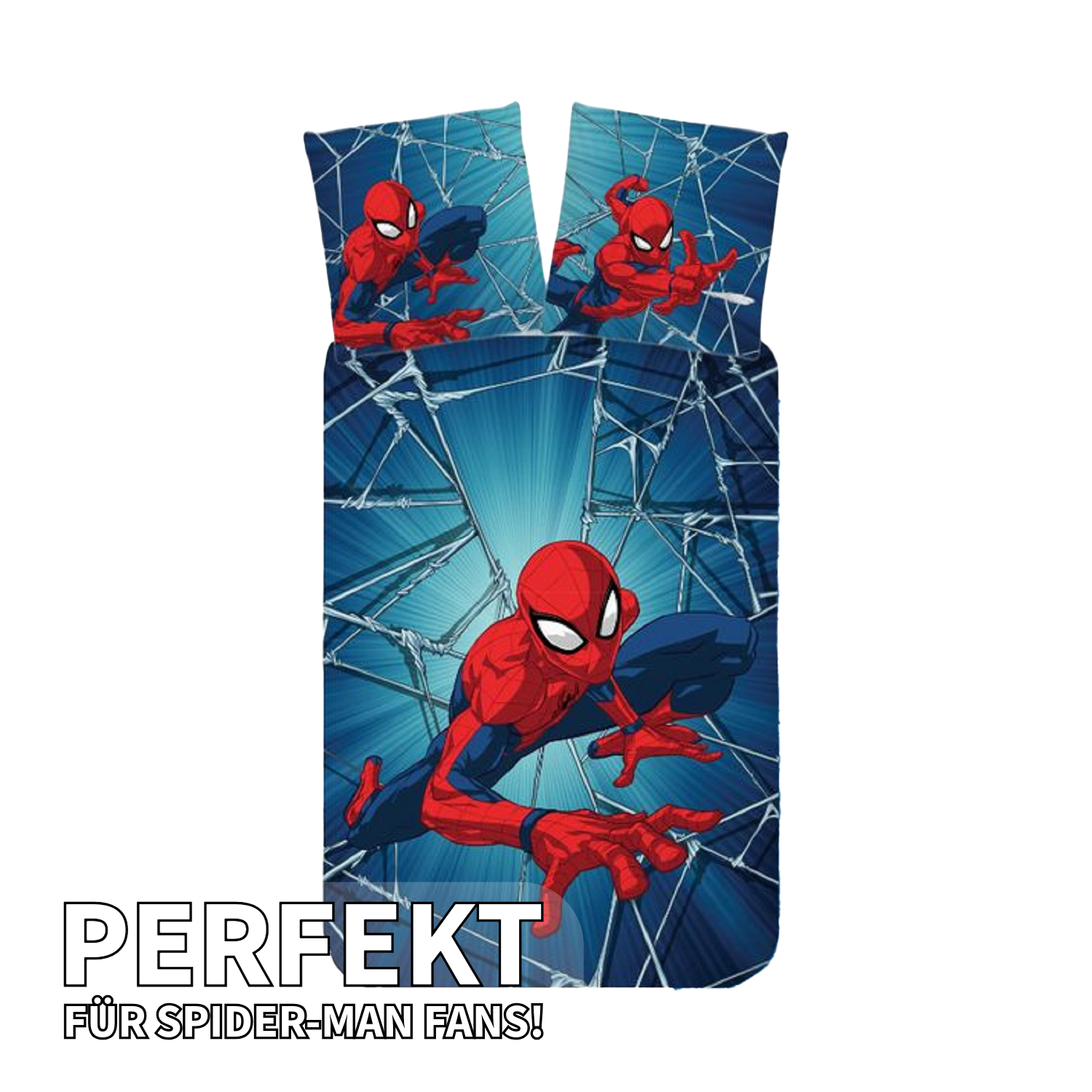 Spiderman Baby Bettwäsche Set 100 x 135 cm 40 x 60 cm